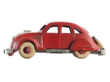 Hubley Rose Chrysler Airflow Medium Cast Iron