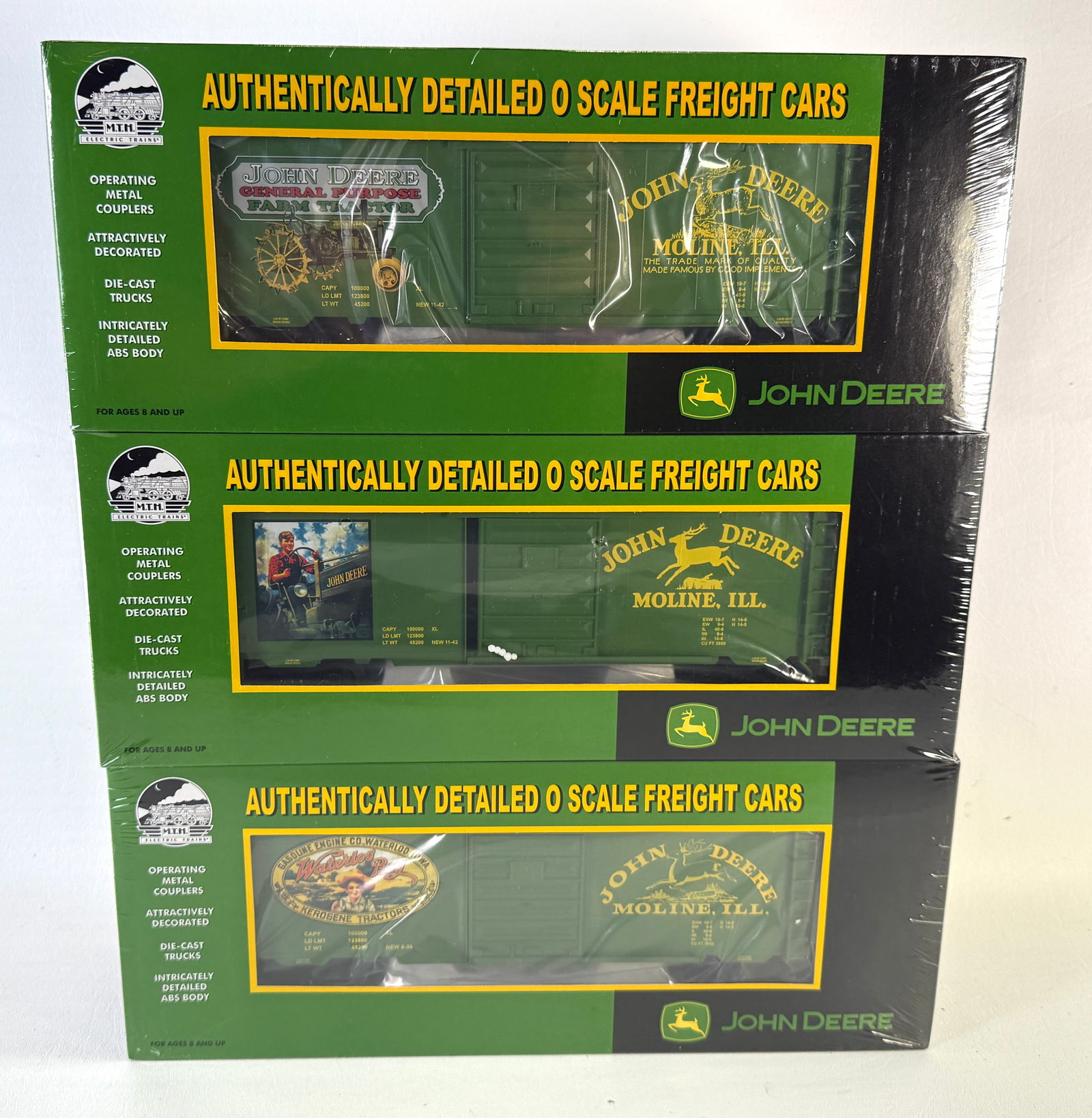 MTH John Deere Authentic Freight Cars (1 of 5)
