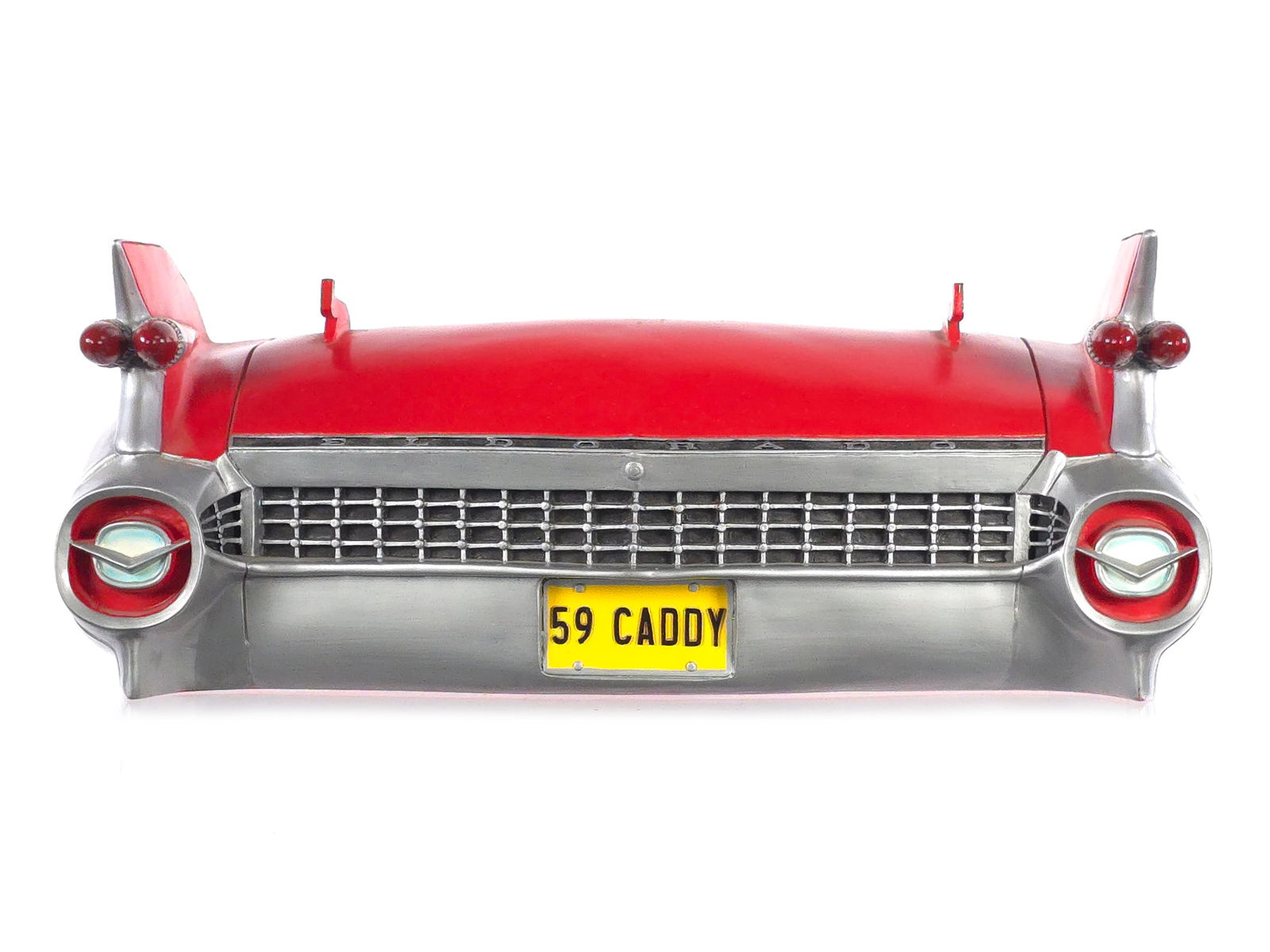 Sunbelt 1959 Red Cadillac Eldorado Floating Wall Shelf (1 of 6)
