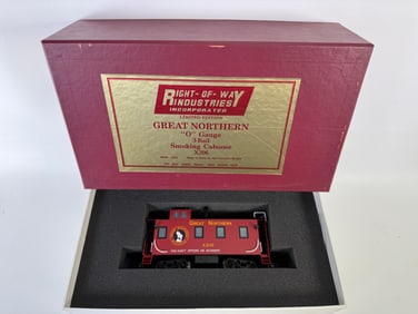 GN "O" Guage 3 Rail Smoking Caboose X206.