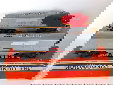 Lionel No.1535W Santa Fe Diesel Train Set RARE