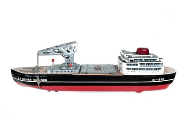Bandai B-581 SS Silver Mariner Friction Cargo Ship