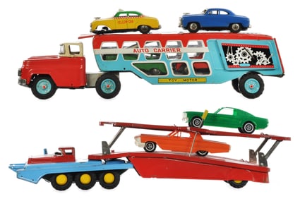 (2) Tin Friction Auto Carriers Nomura & Yonezawa