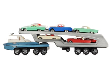 SSS Shioji Turnpike Auto Transport Friction Japanese Tin Sears