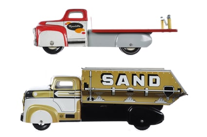 (2) Pressed Steel Wyandotte & Marx Trucks