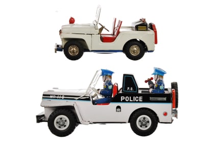 (2) Japanese Tin Friction Daiya & SSS Jeeps