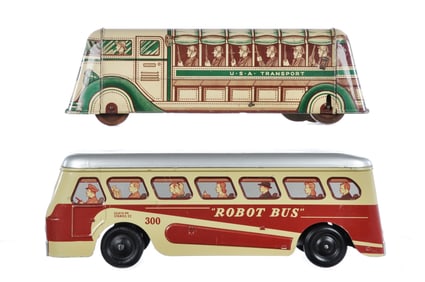 Wolverine U.S.A. Transport Bus & Woodhaven Robot Bus