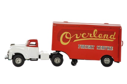 Yamaichi Japanese Tin Overland Service Transport Van