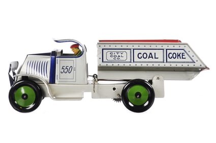 Marx Mack Dump Truck City Coal Co. Coal Truck
