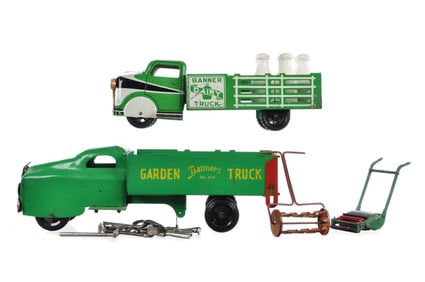 Banner Dairy & Garden Trucks w/Accessories