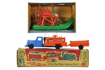 (2) Boxed Ideal Vehicles Air Compressor Truck & Trailer & Swamp Buggy