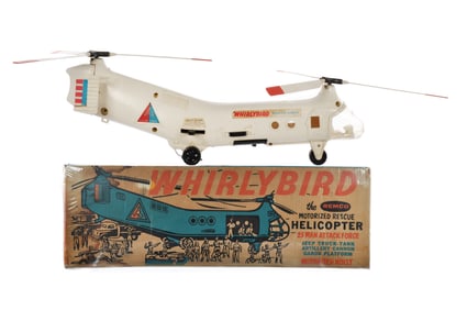 Huge! Remco Whirlybird Motorized Rescue Helicopter Boxed