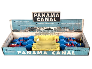 Renwal No. 273 Panama Canal Playset with Box