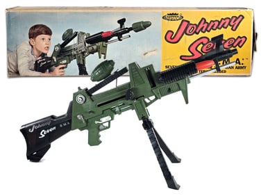 Johnny Seven O.M.A. Gun Boxed Topper Toys
