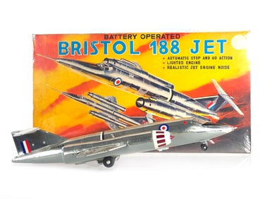 Marx Bristol 188 Jet XF-926 Plane Boxed