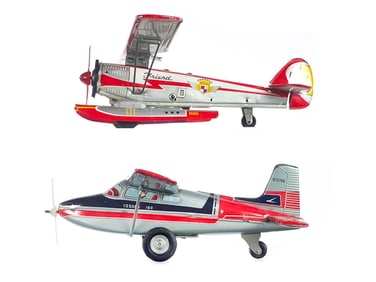 Japanese Tin Planes S&E Seaplane & Cessna 180
