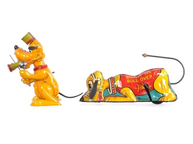 Marx Roll-Over Pluto & Linemar Pluto the Drum Major