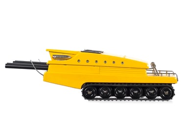 Sears Exclusive Bandai Space Commander Tank Yellow