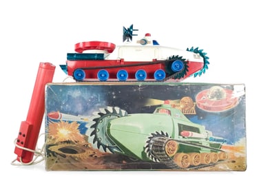 Paya Luna 70 Tanque Espacial R/C Batt. Op. Boxed