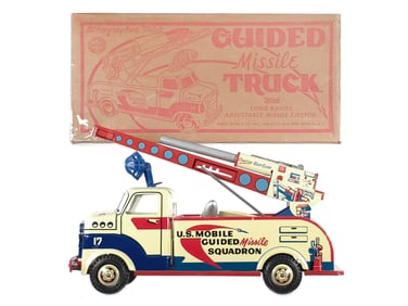 Marx No. 4488 Guided Missile Truck with Box