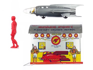 Pyro/T. Cohn Tin Planetary Cruiser Patrol Space Port