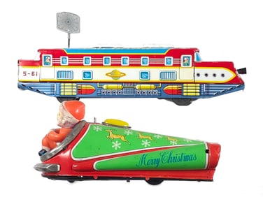 TN Space Explorer Train & TM Santa Space Vehicle