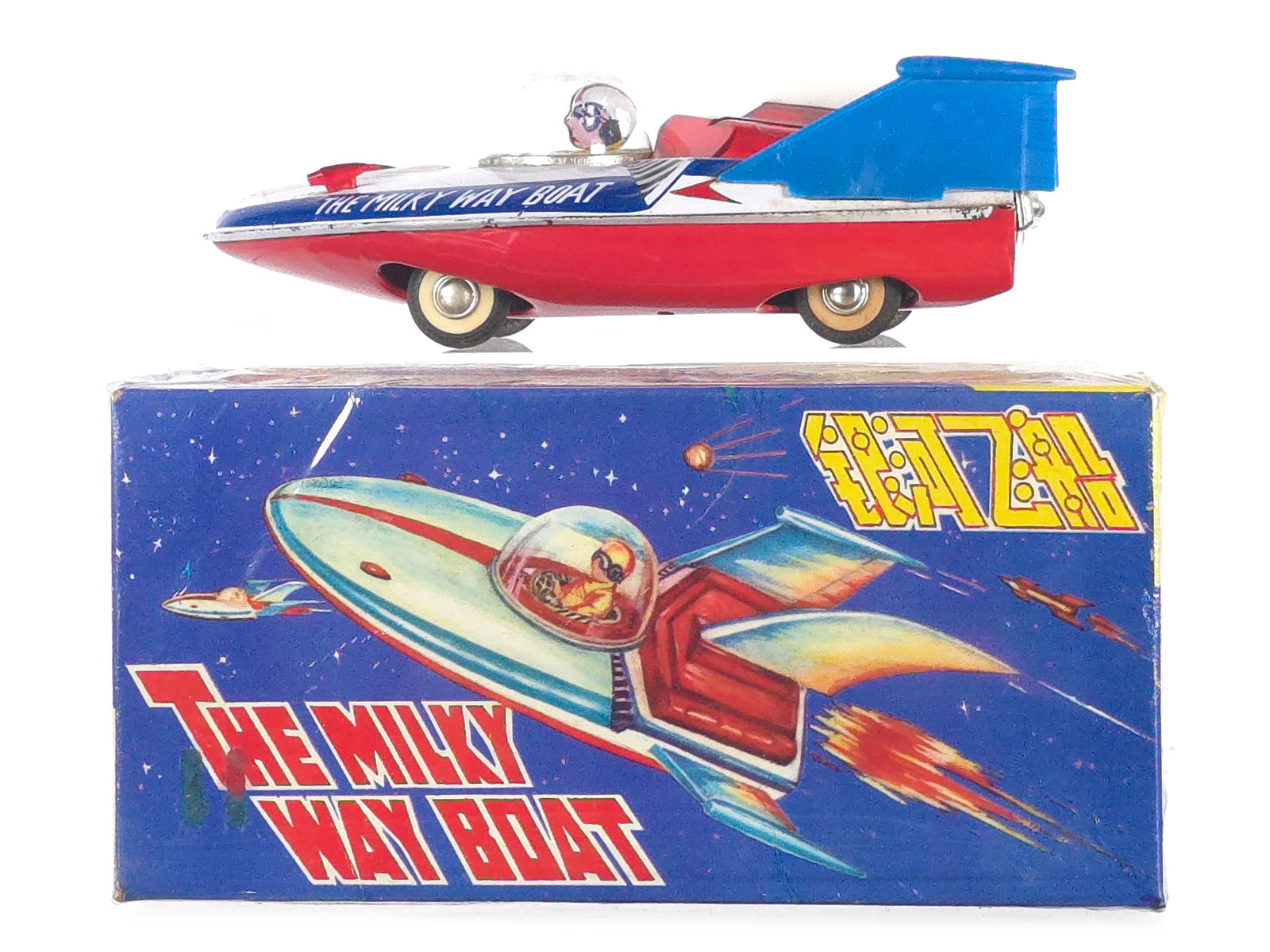 The Milky Way Boat MF 215 Tin Friction Boxed (1 of 4)