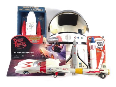 (6) Assorted Space Themed Toys