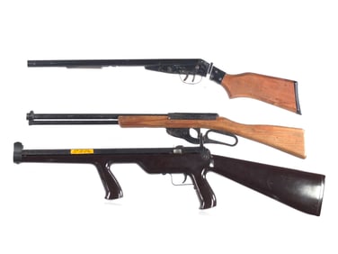 (3) Toy Rifle Guns Assorted