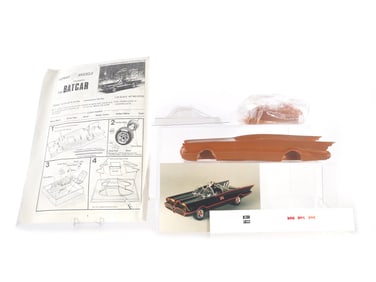 Lunar Models Batmobile Model Kit Complete