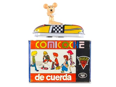 Plastimarx (Marx Mexico) Mickey the Driver Mint Boxed