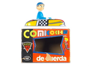 Plastimarx (Marx Mexico) "Johnnie The Driver" Mint Boxed