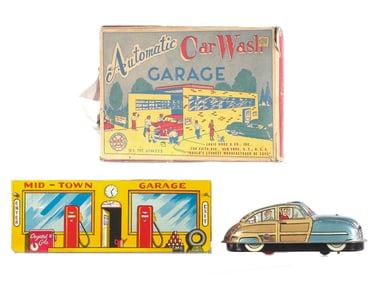 Marx 1950 Automatic Car Wash & Garage Boxed