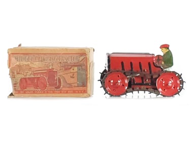 Marx Midget Tractor Late 1930s Boxed