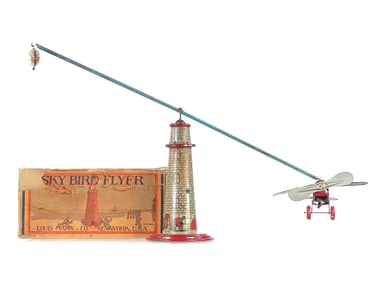 Marx 1927 Sky Bird Flyer No. 100 Boxed