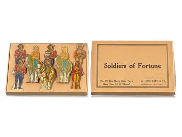 1940s-1950s Cowboys, Indians & Bandits Rare Set Boxed