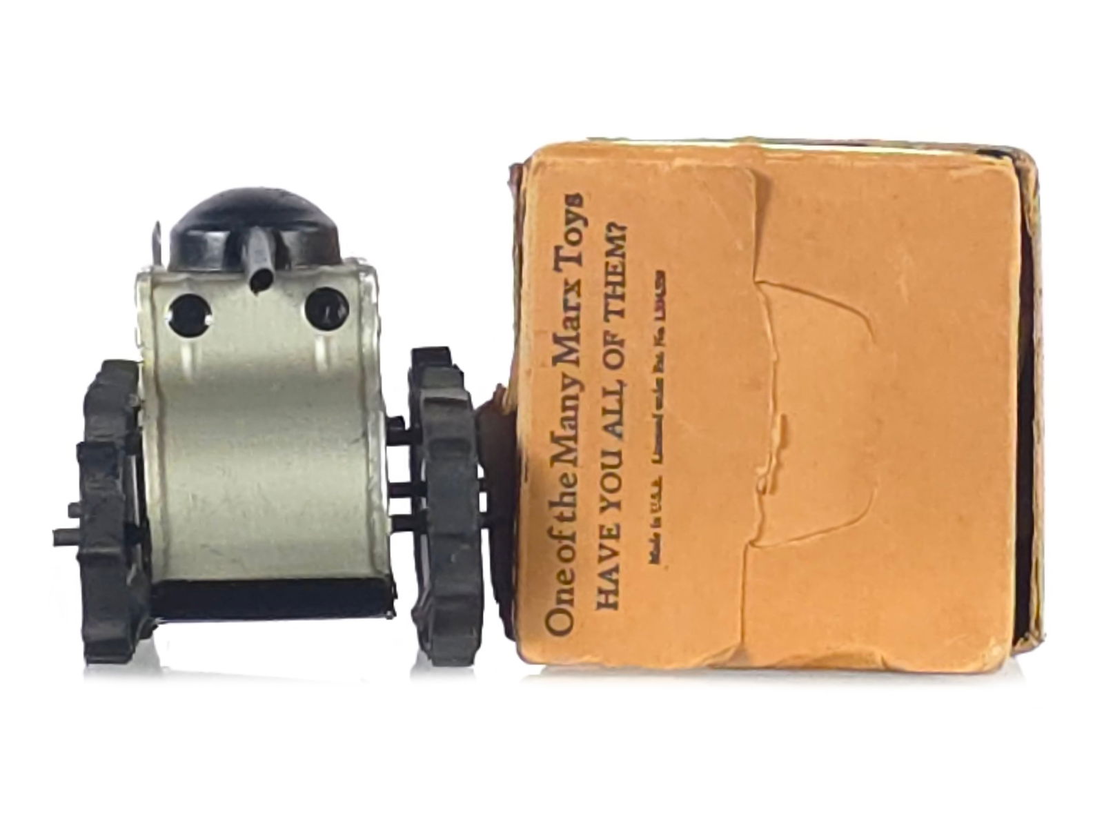 1930 Marx Midget Climbing Fighting Tank Version #2 Boxed - 5