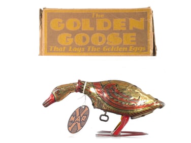 Marx 1929 Golden Goose Boxed