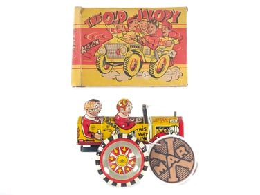 1950 Marx The Old Jalopy aka College Boys Car Version #1 Boxed