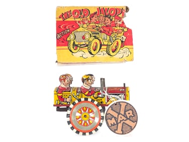 Marx 1950 The Old Jalopy aka College Boys Car Version #2 Boxed