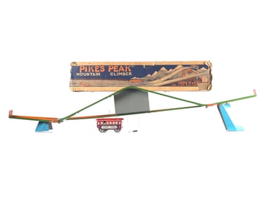 Marx ca. 1920s Pikes Peak Mountain Climber Boxed
