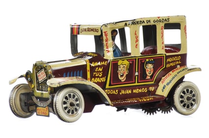 PlastiMarx Mexico Archie Comics Old Jalopy Tan Variation
