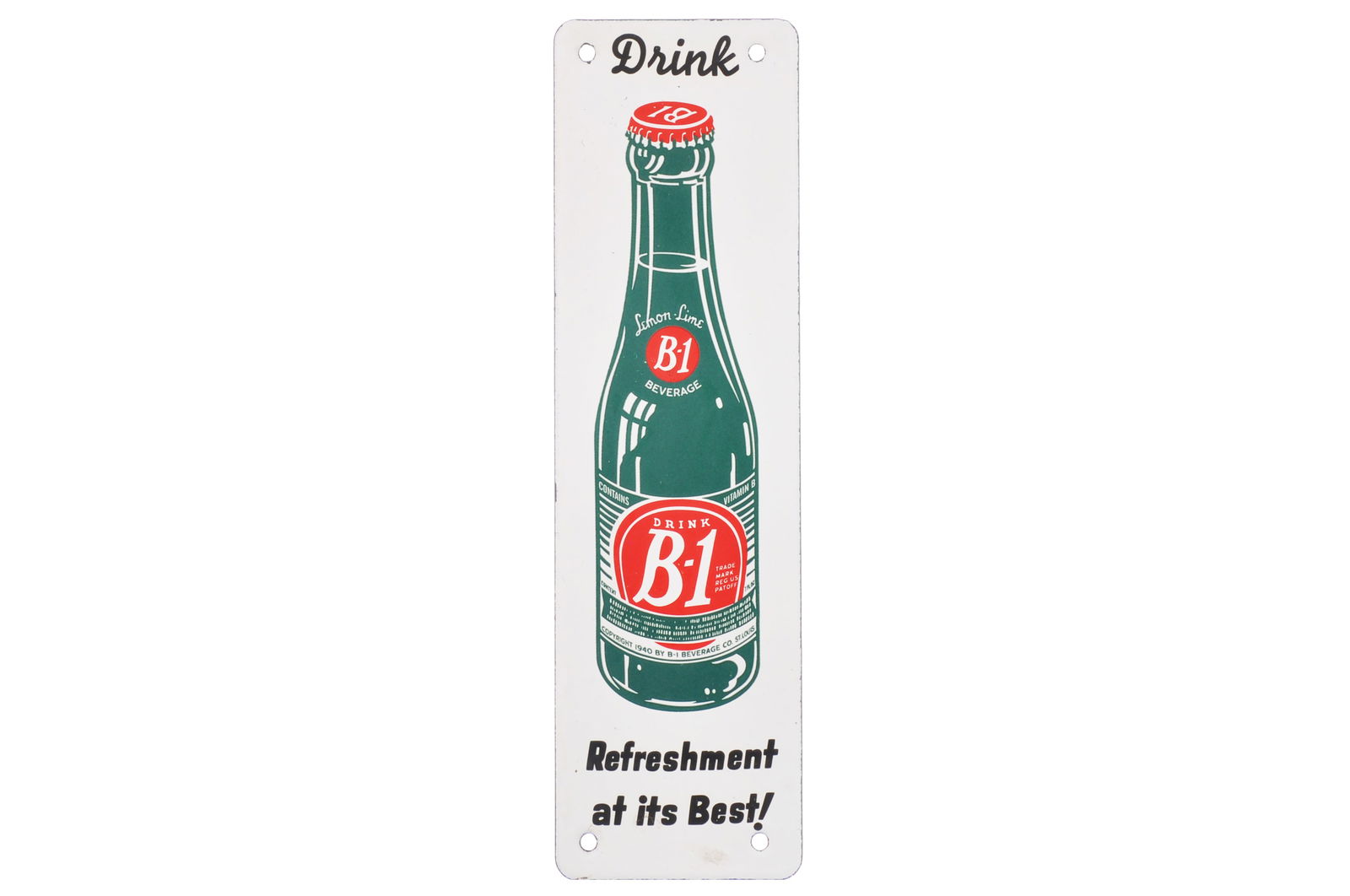 Drink B-1 Lemon-Lime Beverage SSP Sign (1 of 5)