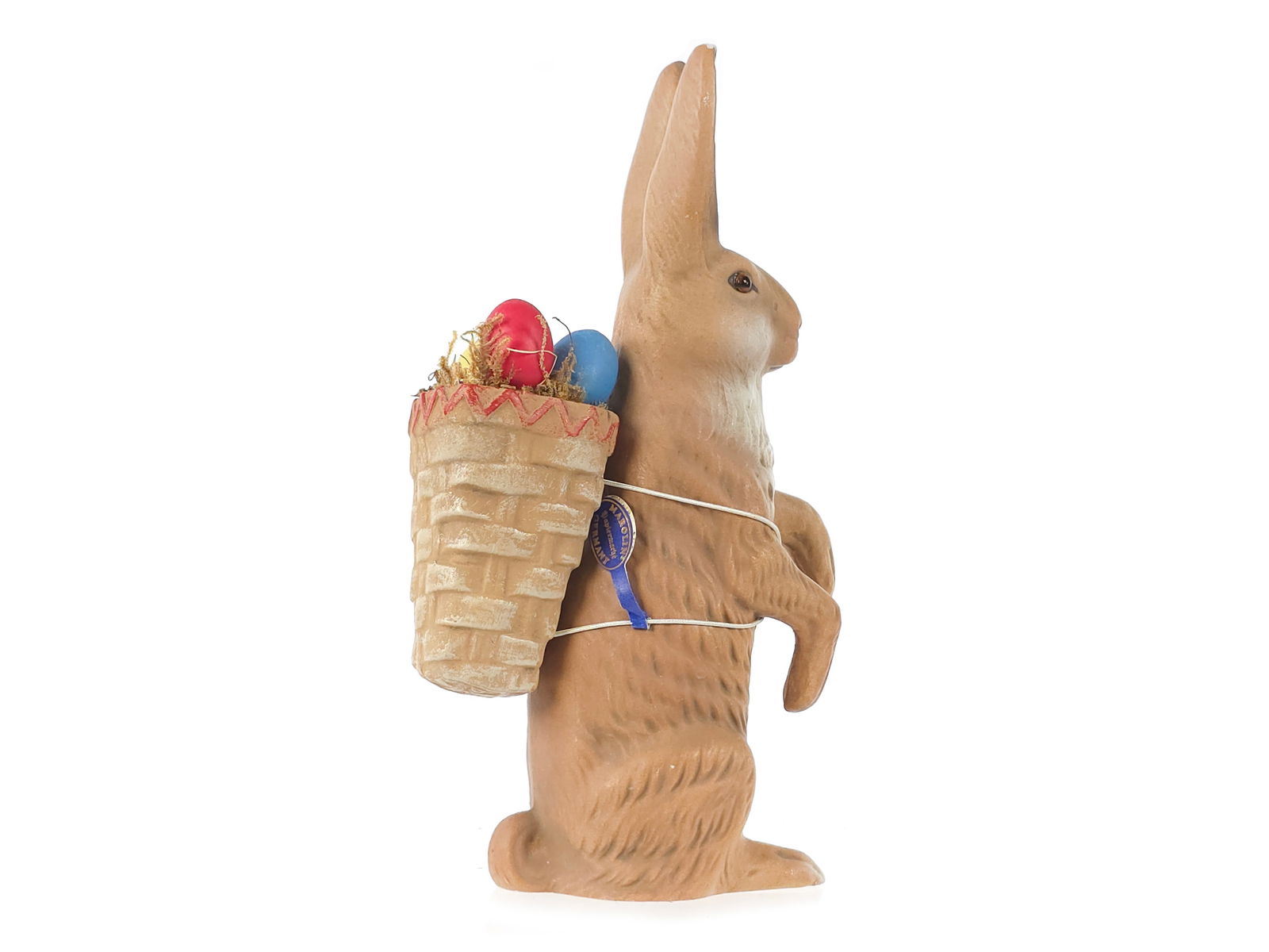 Large Marolin German Papiermache Easter Rabbit - 2