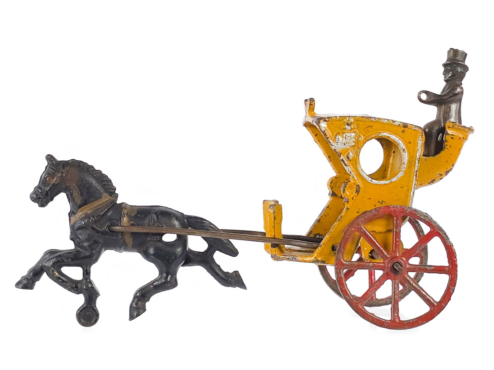 Hubley No. 642 Hansom Cab Cast Iron (1 of 6)