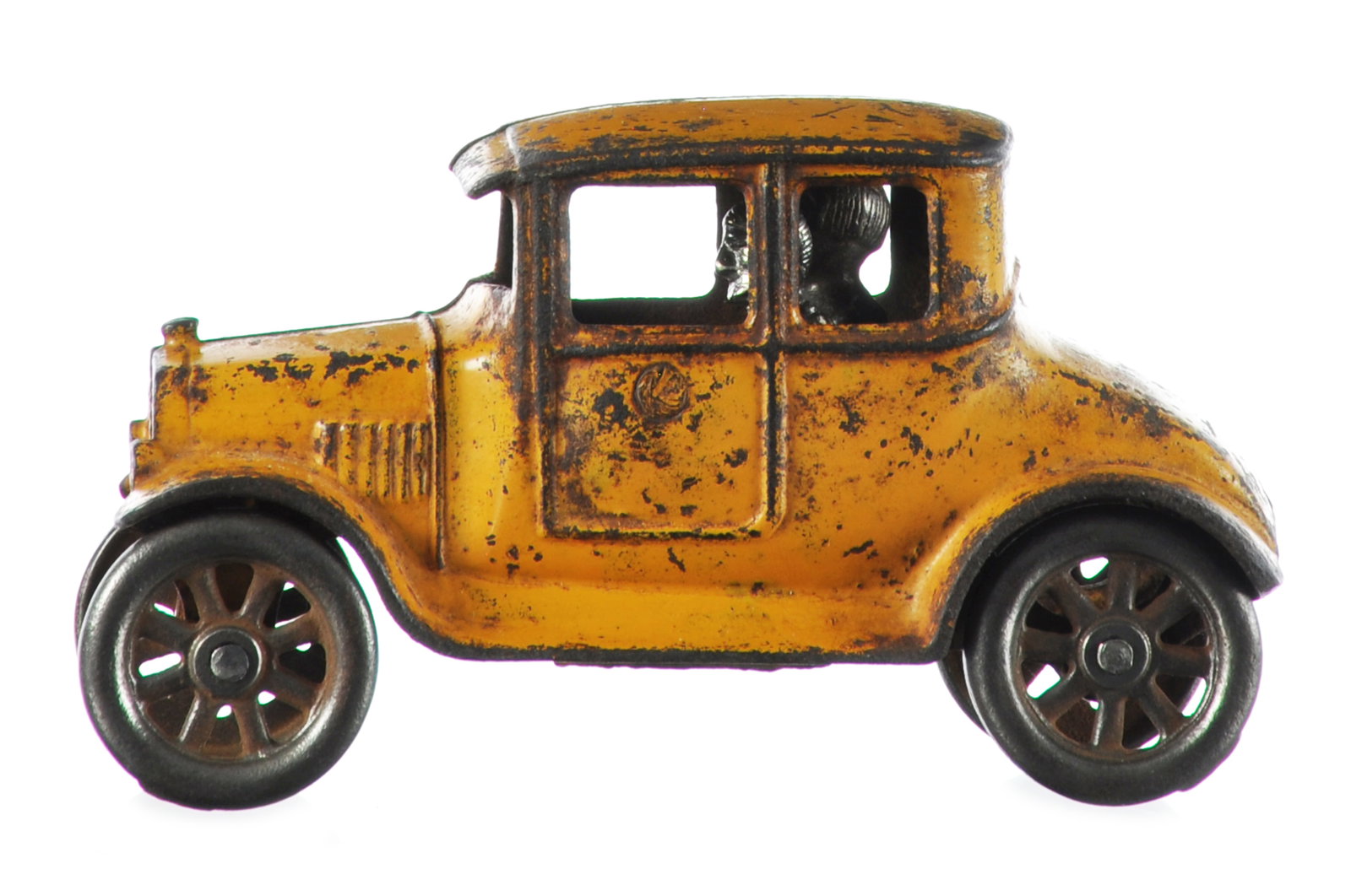 Innovative Kilgore Cast Iron Coupe with Sprung Riders (1 of 5)
