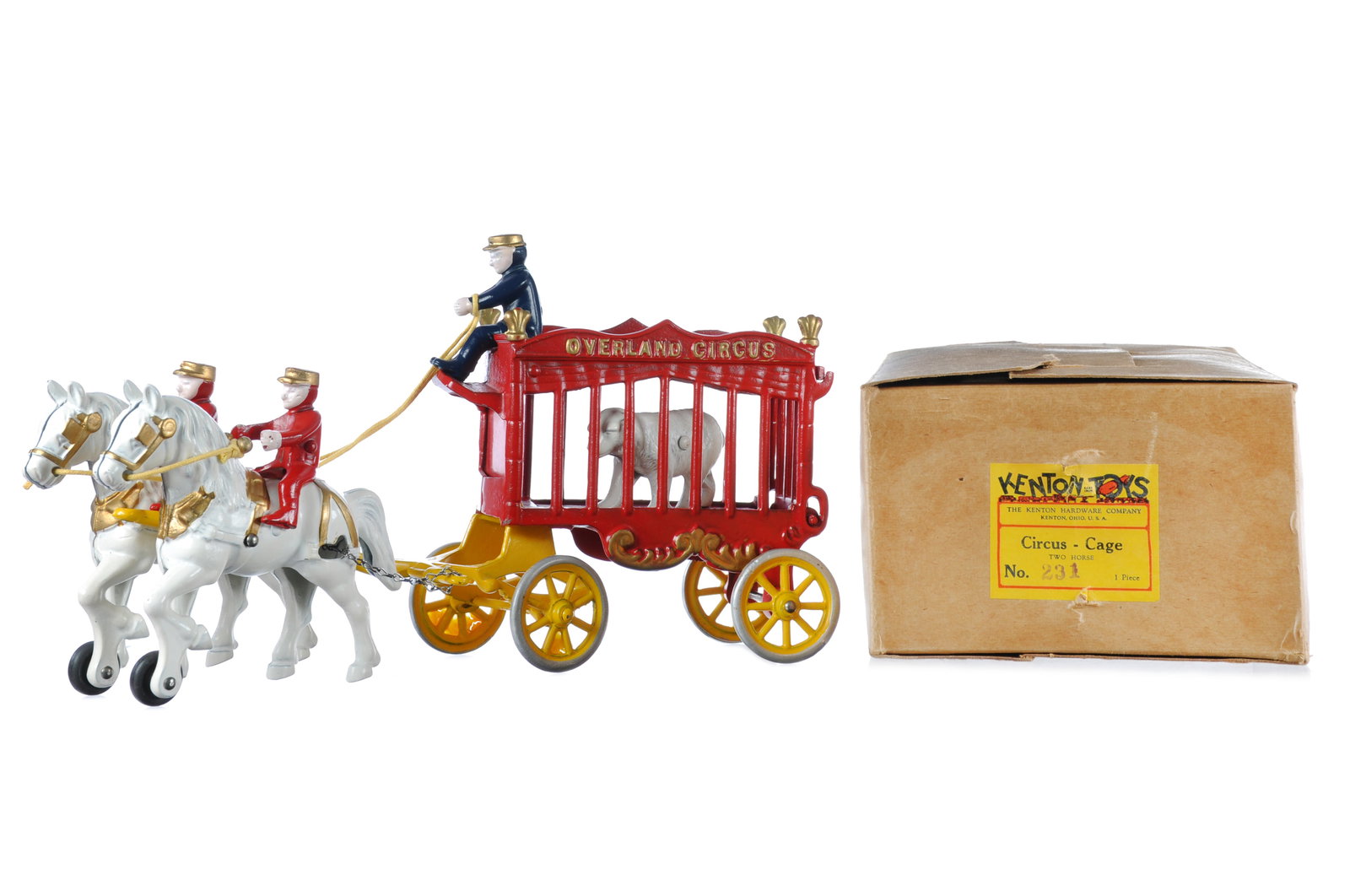 Kenton Overland Wagon Circus Carriage Boxed (1 of 12)
