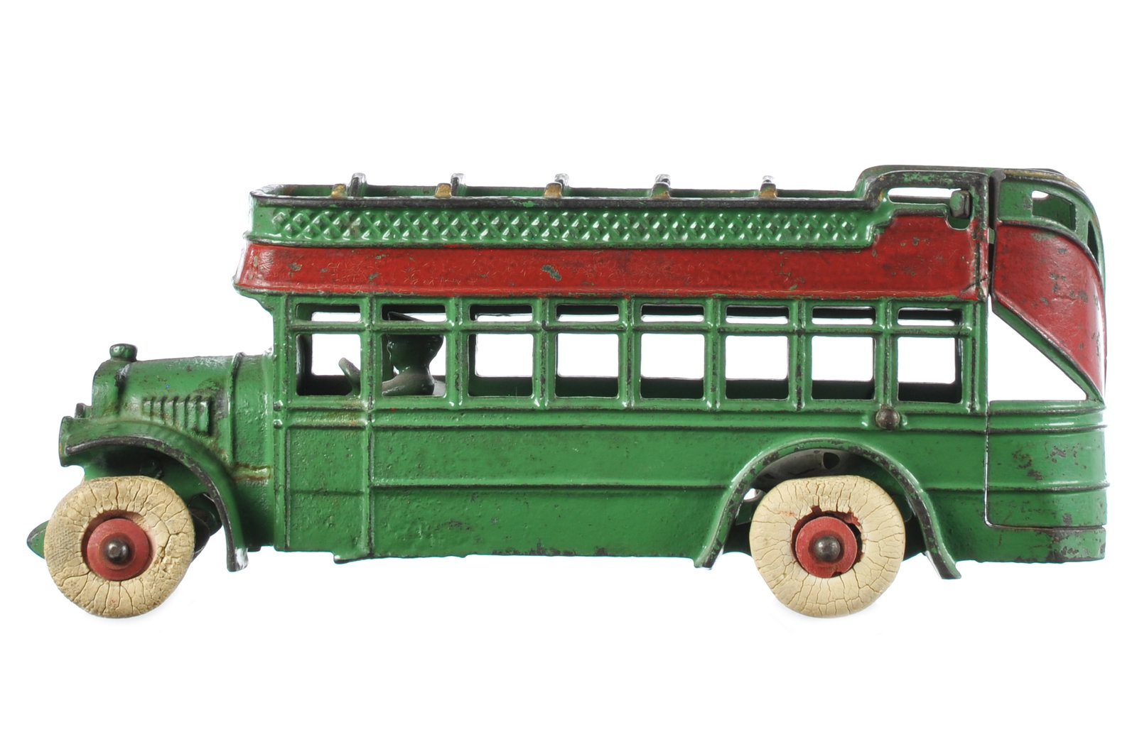 Large Double Decker Cast Iron Bus by Kenton Toys (1 of 7)