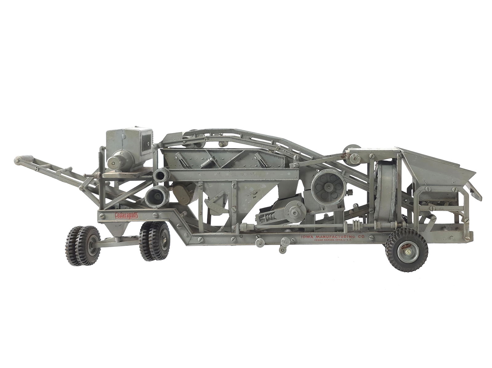 Rock Crushing Machine Cedar Rapids Pitmaster Ca. 1952 - 2