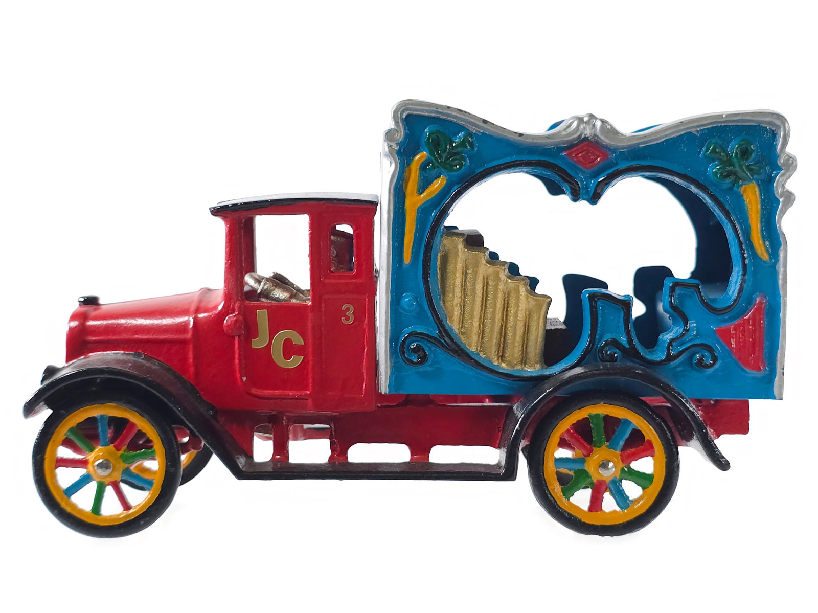 Jim Crawford Cast Iron Circus Wagon Calliope (1 of 6)